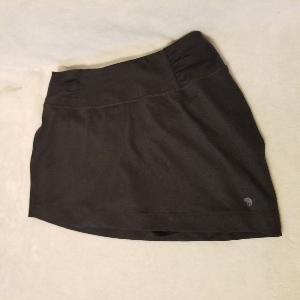 Mountain Hardwear S Skort Black Stretch Basic Tennis Pickleball Golf Activewear